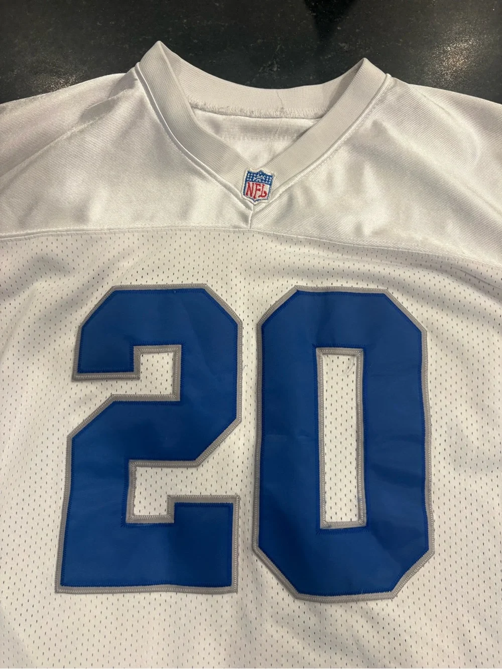 Mitchell and Ness Throwback Barry Sanders Jersey size 52